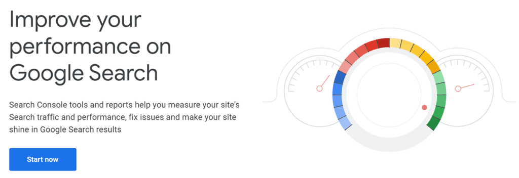 Google Search Console - Home Page