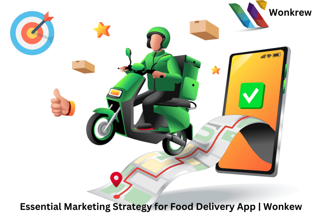 marketing strategy for food delivery app